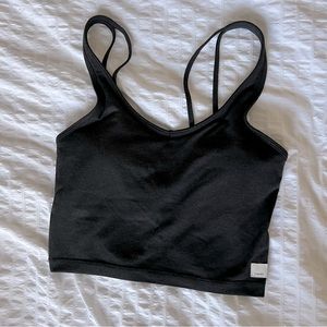 Vuori Halo Performance Crop black heather XS